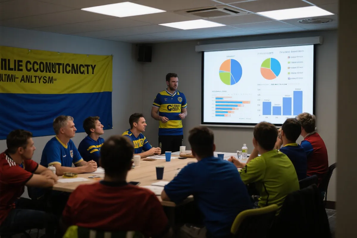 球迷社群交流示意图